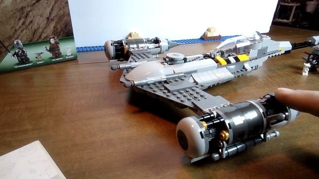 Lego Mandalorian N1 Starfighter 75325 review. смотреть онлайн