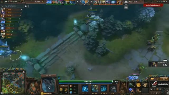 Alliance vs Sigma, SLTV S8 LAN Finals, Финал виннеров, Game 2. смотреть онлайн
