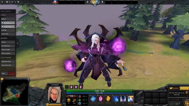 Invoker Dark Artistry Dota 2 Mod Review смотреть онлайн