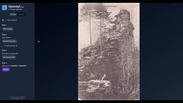 Улучшаем фото с нейросетью Upscayl смотреть онлайн
