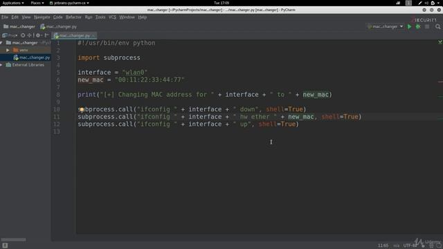05 Using Variables in MAC Changer смотреть онлайн