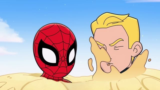 Spidey & Human Torch Collab! | Marvel Super Hero Adventures - It's Too Darn Hot смотреть онлайн