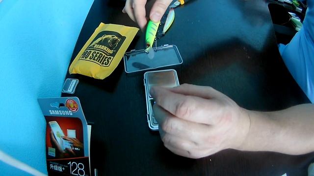 Распаковка.Tsurinoya FS2000 ,воблеры Bearking и Allblue.Боксы для хранения флешек! смотреть онлайн