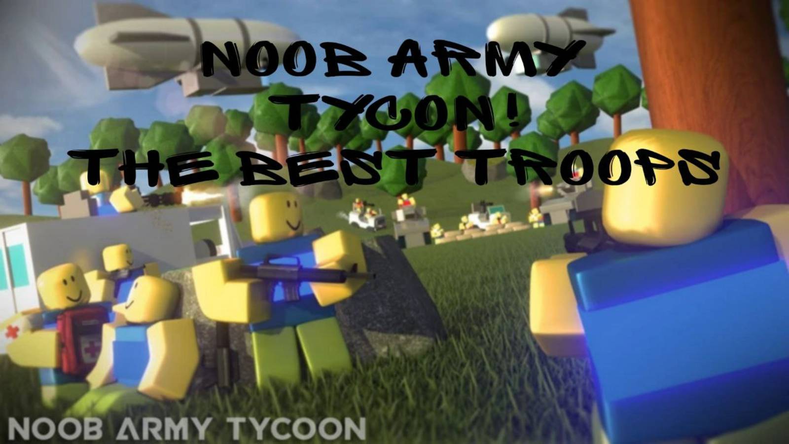Noob Army Tycon в ROBLOX! Создал ЛУЧШУЮ АРМИЮ?