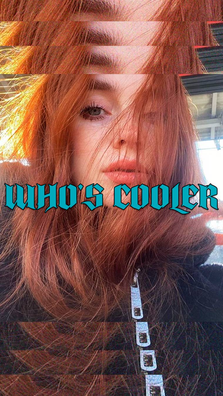 WHO'S COOLER? #coldcarti #saluki #slavamarlow