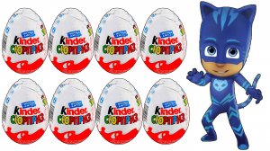 Распаковка киндер сюрпризов, Маша и медведь, Барбоскины, мультики