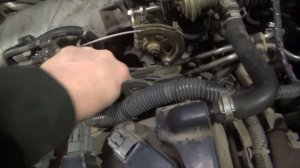 Ниссан Блюберд QG18DE не заводится на холодную.  Загадочная неисправность. Диагност в шоке!