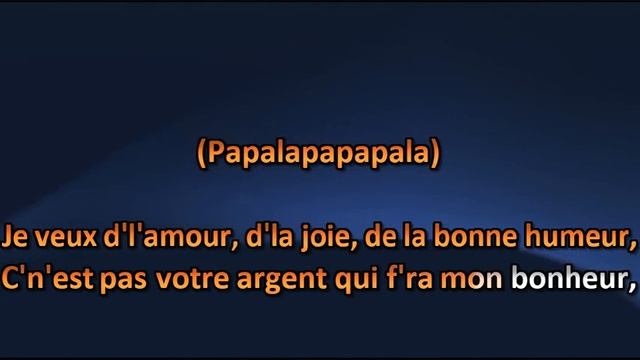 ZAZ - Je veux - Karaoke / Lyrics смотреть онлайн