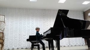 Л.Бетховен Сонатина соль мажор.Кудрявцев Кузьма.2год обучения