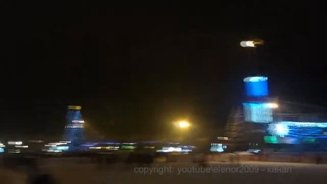 Самара. Ёлка. Новогодняя площадь Куйбышева. смотреть онлайн