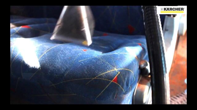 Karcher Puzzi 10/1 limpeza pesada poltrona de ônibus смотреть онлайн