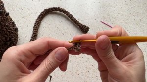 ТАКАЯ БУДЕТ НЕ У МНОГИХ оригинальная сумка крючком с бусинами