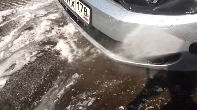 Первая мойка после нанесения Willson Body Glass Guard (видео, фото)