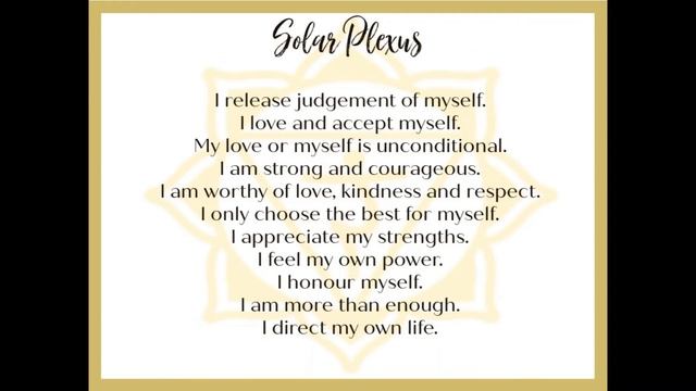 Solar Plexus Chakra / Manipura смотреть онлайн
