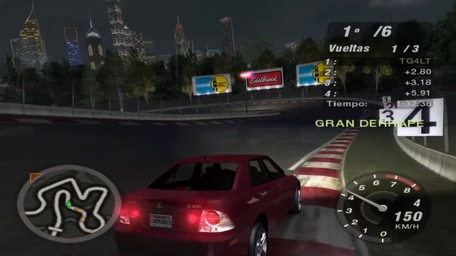 Need for Speed Underground 2: Lexus IS300 (Stock) смотреть онлайн