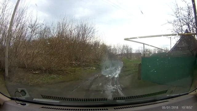 Нарезка видео с EKEN H9R! Пара слов о паводке!!! пакатушки с камерой! смотреть онлайн