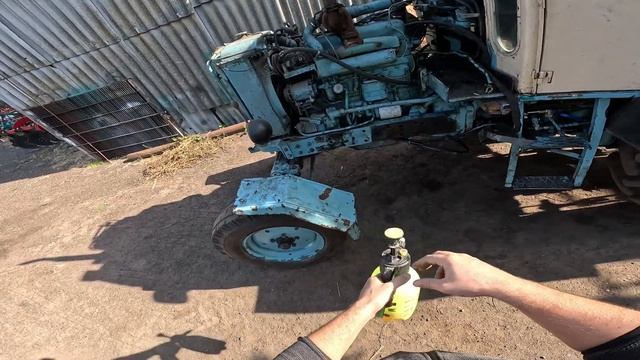 Розкололи ЮМЗ❌ Перший запуск та Детейлінг для ЮМЗ 🚜🔥 смотреть онлайн
