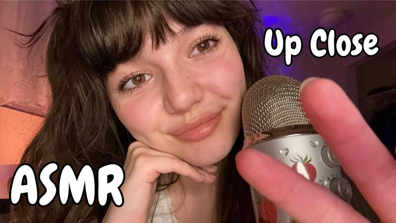 ASMR Upclose Fast Aggressive MOUTH SOUNDS, Hand Sounds Movements, Mic Triggers, Rambles, CHAOTIC