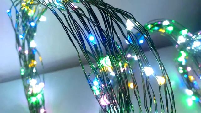 Светодиодная нить 500 RGB, гирлянда vesled.ru смотреть онлайн