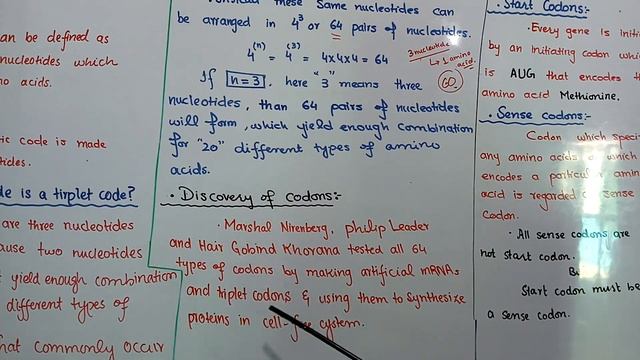 Biology Part-2 chapter#20 Topic. Genetic Code. смотреть онлайн