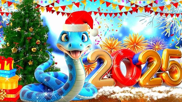 Веселое поздравление с Новым Годом Змеи! смотреть онлайн
