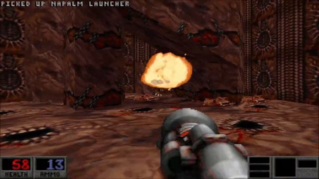 Blood (1997) - Cerberus kill Pitchfork Start E4M7 смотреть онлайн