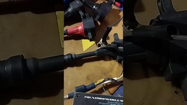 Проверка индивидуальных катушек зажигания Ниссан. смотреть онлайн