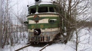 Заброшенные советские поезда😭🚂