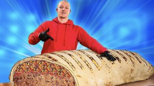 ВАНЗАЙ ПРИГОТОВИЛ ОГРОМНЫЙ БУРРИТО ВЕСОМ 125 КИЛОГРАММ