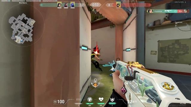 VALORANT MOMENTS THAT GO HARD IN THE PAINT смотреть онлайн