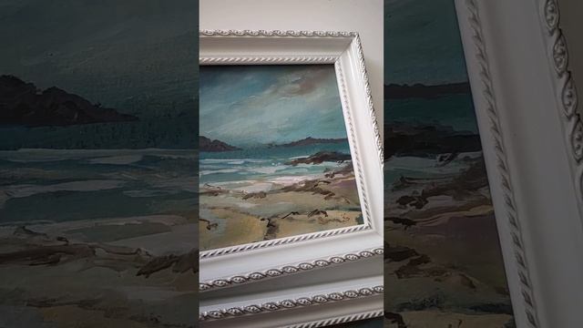 Море маслом картина #художник #живопись #море #картина смотреть онлайн