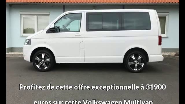 Volkswagen Multivan Diesel occasion à 31900 euros смотреть онлайн