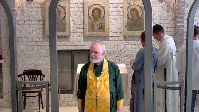 Утреня и изобразительные на русском языке. Неделя 1-я по Пятидесятнице, всех святых. 30 июня 2024 смотреть онлайн