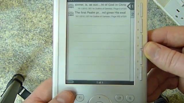 Using Sony PRS-300 Reader for ministry смотреть онлайн