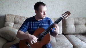 Утро туманное на гитаре