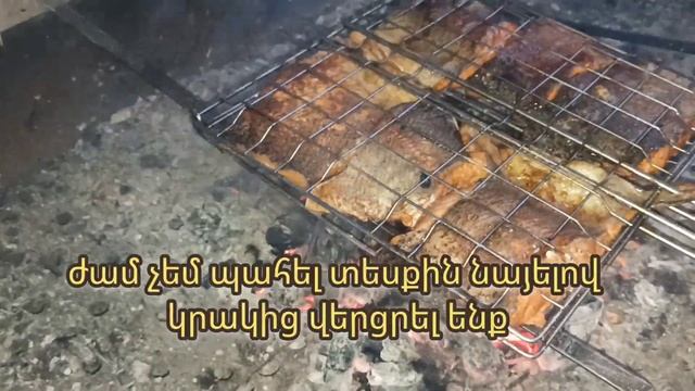 #իշխան#ձուկ#խորոված։ Հյութեղ,համեղ,բույրն անուշ վառ գույնով համեղ ԻՇԽԱՆԻ խորոված.#форель .#шашлык смотреть онлайн