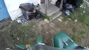 Бедолага "ПРОБЗДЕЛСЯ" и ожил !!! ИЖ Юпитер 64г.