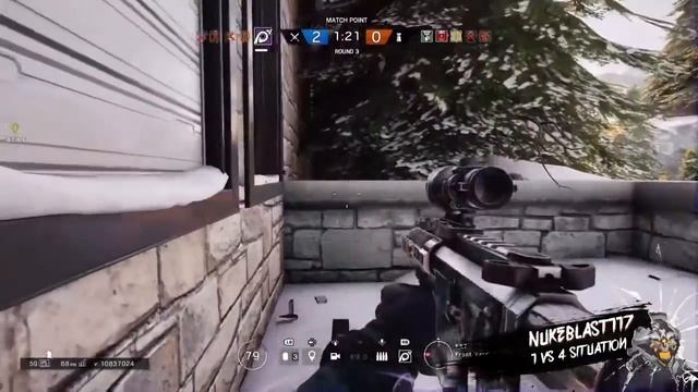 Tom Clancy's Rainbow Six Siege/1 vs 4 Situation смотреть онлайн