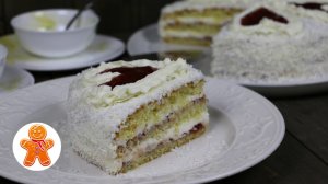 Вкусно и совсем несложно 🍰 Торт "Нежный"
