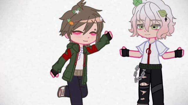 //хз как назвать//Нагито и Хадзиме//спойлеры к фф//Gacha club//by: Tsumugi_Madlen// смотреть онлайн