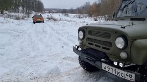 Зимний тест драйв Двух Рено Дастер 2021 - 2022 и Уаза