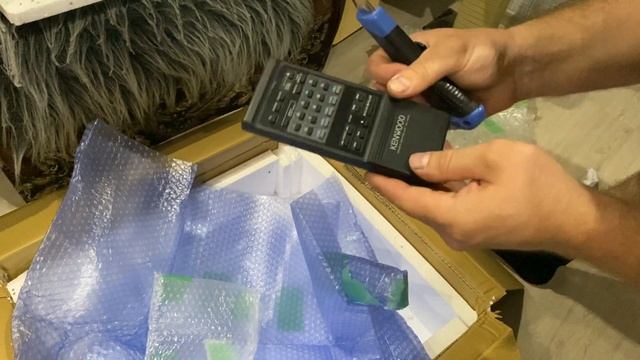 Распаковка аудио аппаратуры из Японии. Посылки авиа и морского прихода.