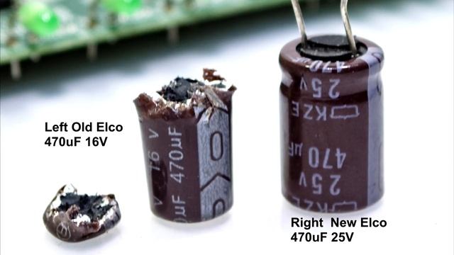 How to Replace Capacitor damage Rule must the same uf and the same or higher Volt смотреть онлайн