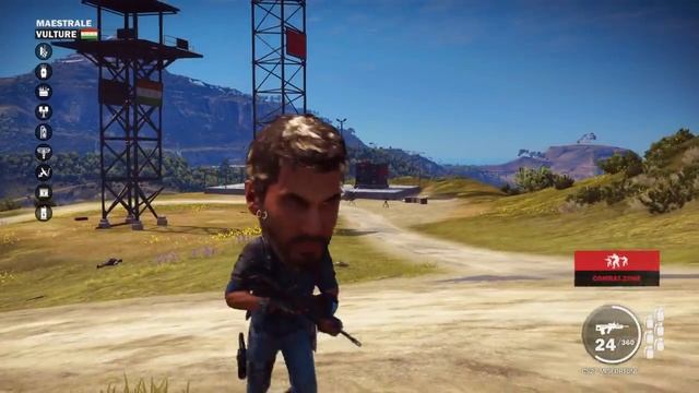 Just Cause 3: Testing The Glitch Turret