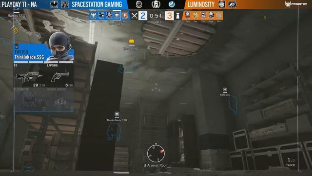 Spacestation Gaming vs. Luminosity Gaming - Clubhouse - Rainbow Six Pro League - Season X - NA смотреть онлайн