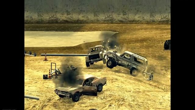 FlatOut 2 gameplay demolition derby 1 смотреть онлайн