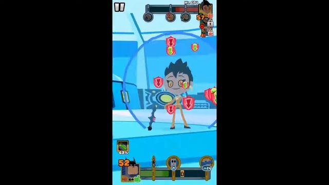 ИГРАЮ ЗА БОССА №4 - Teeny Titans GO Figure! - Android / iOS - Gameplay смотреть онлайн