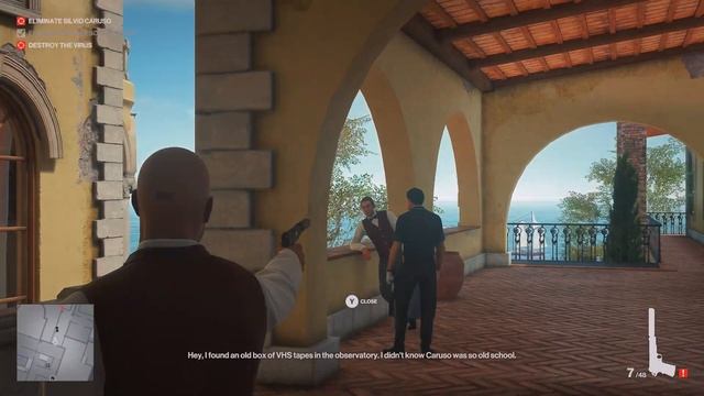 Hitman 3 Sapienza kill everyone undetected cheat смотреть онлайн