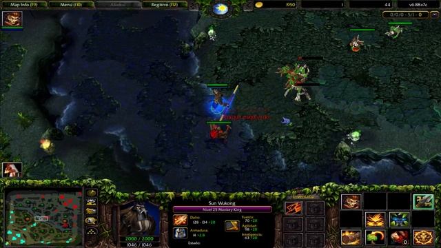 DotA 6.88x7c Allstars (Monkey King Dota 1) смотреть онлайн