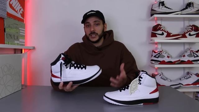 EARLY LOOK - Jordan 2 Retro Chicago - Unboxing & Review ITA смотреть онлайн